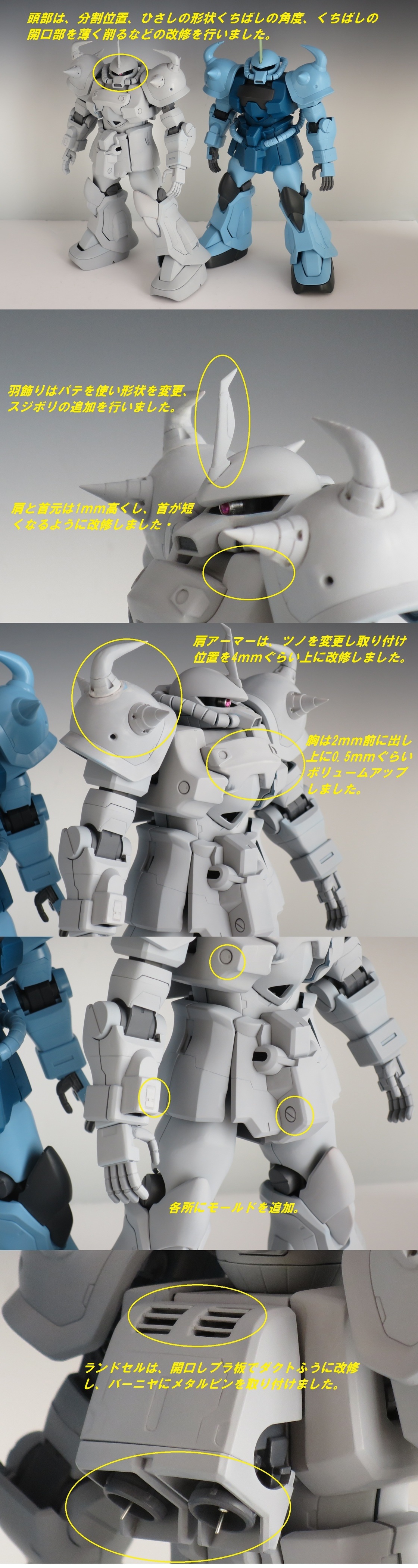 ＭＧ グフカスタム その1: ガンプラブログ（セキ大佐のブログ）